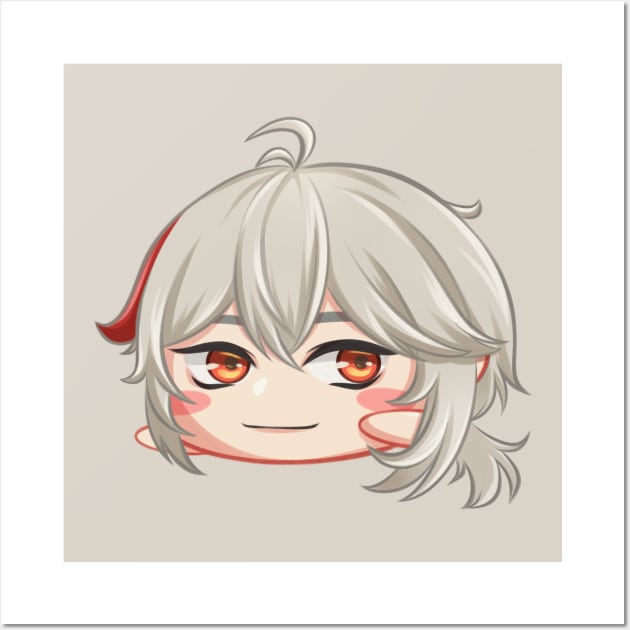 chibi kazuha genshin fanart Genshin Impact Posters and Art Prints